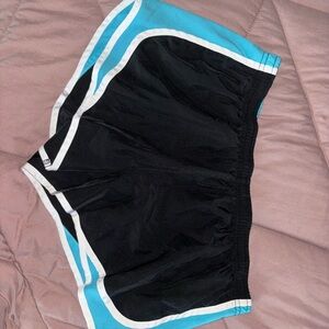 Arizona Jean Company Black and Blue Athletic Shorts